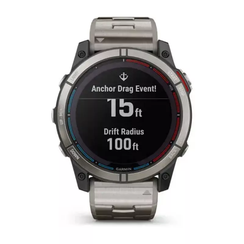 Viedpulkstenis Garmin quatix 7X Solar 3.56 cm MIP 280x280 GPS Wi-Fi