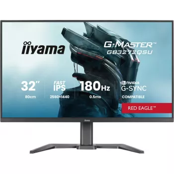 Iiyama G-MASTER GB3272QSU-B1 31.5 collu QHD 180 Hz IPS monitors