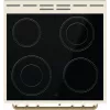 Brīvi stāvoša plīts Gorenje GECS6B70CLI ar keramikas virsmu, bēša