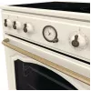 Brīvi stāvoša plīts Gorenje GECS6B70CLI ar keramikas virsmu, bēša