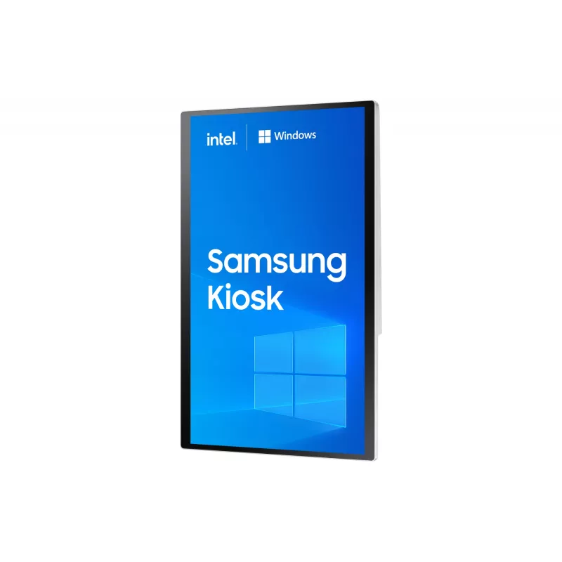 Samsung KM24C-C Kiosk dizains 61 cm (24 collu) LED 250 cd/m² Full HD Balts Skārienekrāns Iebūvēts procesors Windows 10 IoT Enterprise 16/7