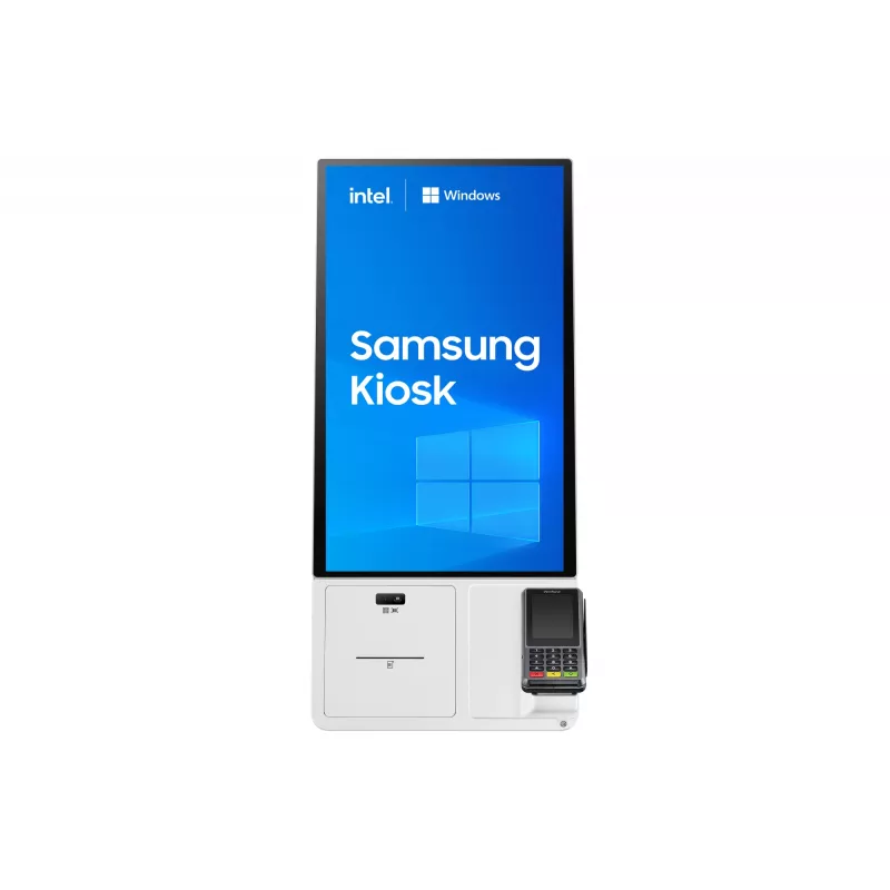 Samsung KM24C-C Kiosk dizains 61 cm (24 collu) LED 250 cd/m² Full HD Balts Skārienekrāns Iebūvēts procesors Windows 10 IoT Enterprise 16/7