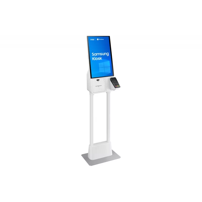 Samsung KM24C-C Kiosk dizains 61 cm (24 collu) LED 250 cd/m² Full HD Balts Skārienekrāns Iebūvēts procesors Windows 10 IoT Enterprise 16/7