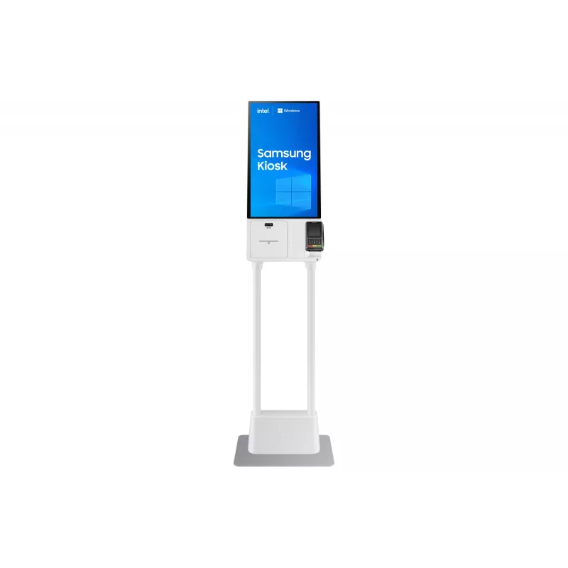 Samsung KM24C-C Kiosk dizains 61 cm (24 collu) LED 250 cd/m² Full HD Balts Skārienekrāns Iebūvēts procesors Windows 10 IoT Enterprise 16/7