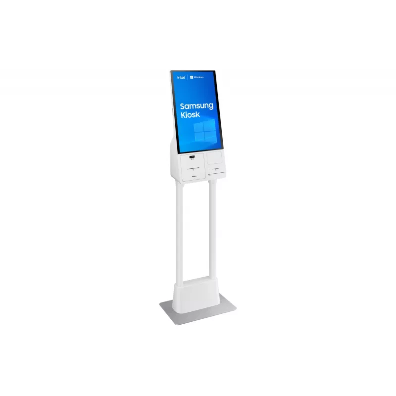 Samsung KM24C-C Kiosk dizains 61 cm (24 collu) LED 250 cd/m² Full HD Balts Skārienekrāns Iebūvēts procesors Windows 10 IoT Enterprise 16/7