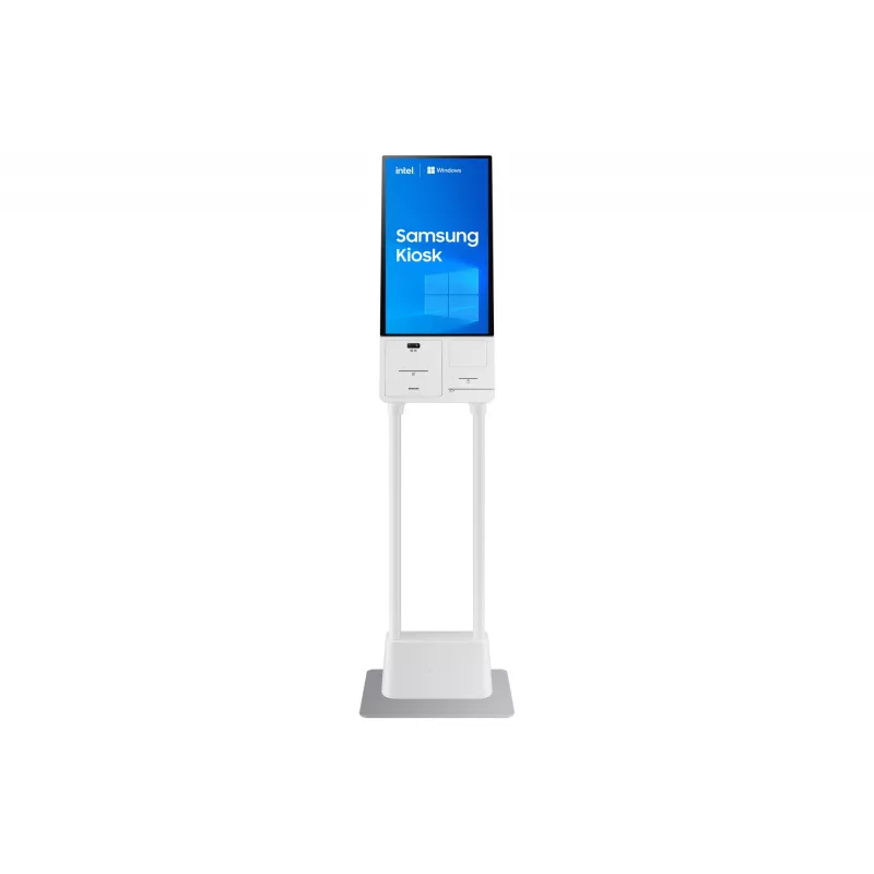 Samsung KM24C-C Kiosk dizains 61 cm (24 collu) LED 250 cd/m² Full HD Balts Skārienekrāns Iebūvēts procesors Windows 10 IoT Enterprise 16/7