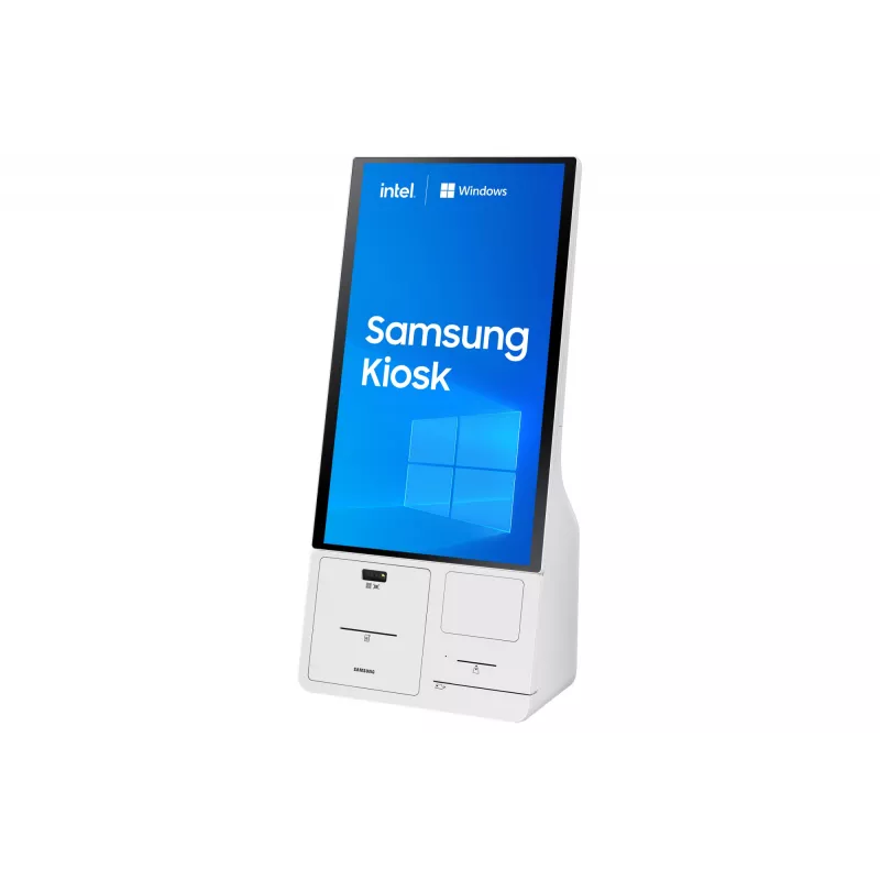 Samsung KM24C-C Kiosk dizains 61 cm (24 collu) LED 250 cd/m² Full HD Balts Skārienekrāns Iebūvēts procesors Windows 10 IoT Enterprise 16/7