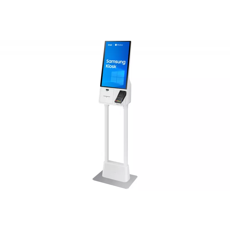 Samsung KM24C-C Kiosk dizains 61 cm (24 collu) LED 250 cd/m² Full HD Balts Skārienekrāns Iebūvēts procesors Windows 10 IoT Enterprise 16/7