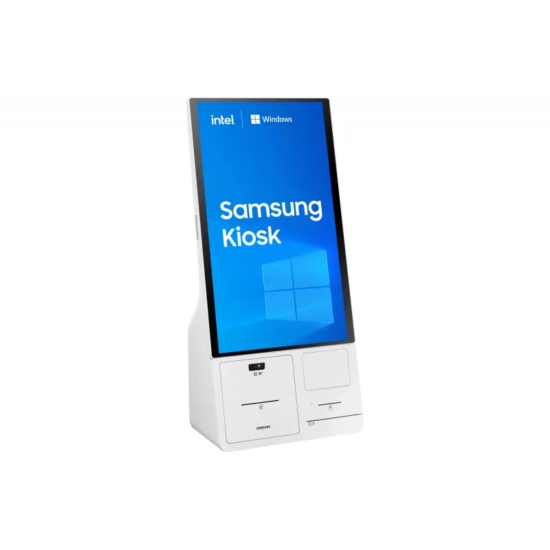 Samsung KM24C-C Kiosk dizains 61 cm (24 collu) LED 250 cd/m² Full HD Balts Skārienekrāns Iebūvēts procesors Windows 10 IoT Enterprise 16/7