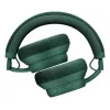 Bezvadu galvas saite austiņas Fairphone Fairbuds XL — Bluetooth, USB-C, zvani un mūzika, 20–20000 Hz, 10 m darbības rādiuss, zaļa