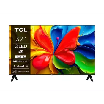 TCL 32V4C QLED televizors 32 collas (81,3 cm) HD 1366×768 Wi‑Fi Ethernet Melns