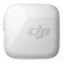 Bezvadu ķermeņa mikrofona raidītājs DJI CP.RN.00000430.01 — 100–20000 Hz, 3.87 V akumulators, līdz 11,5 h, balts, 26,1×26,6×16 mm