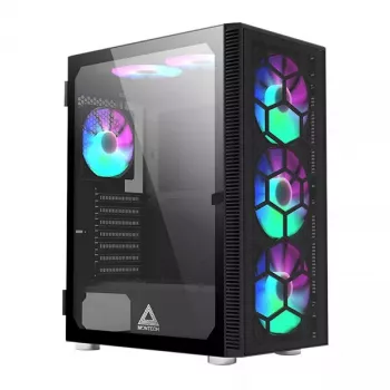 PC korpuss Montech X3 GLASS Midi Tower Melns
