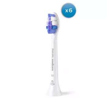 Philips Sensitive HX6056/87 6-pack birstes galviņas 6 gab. Baltas