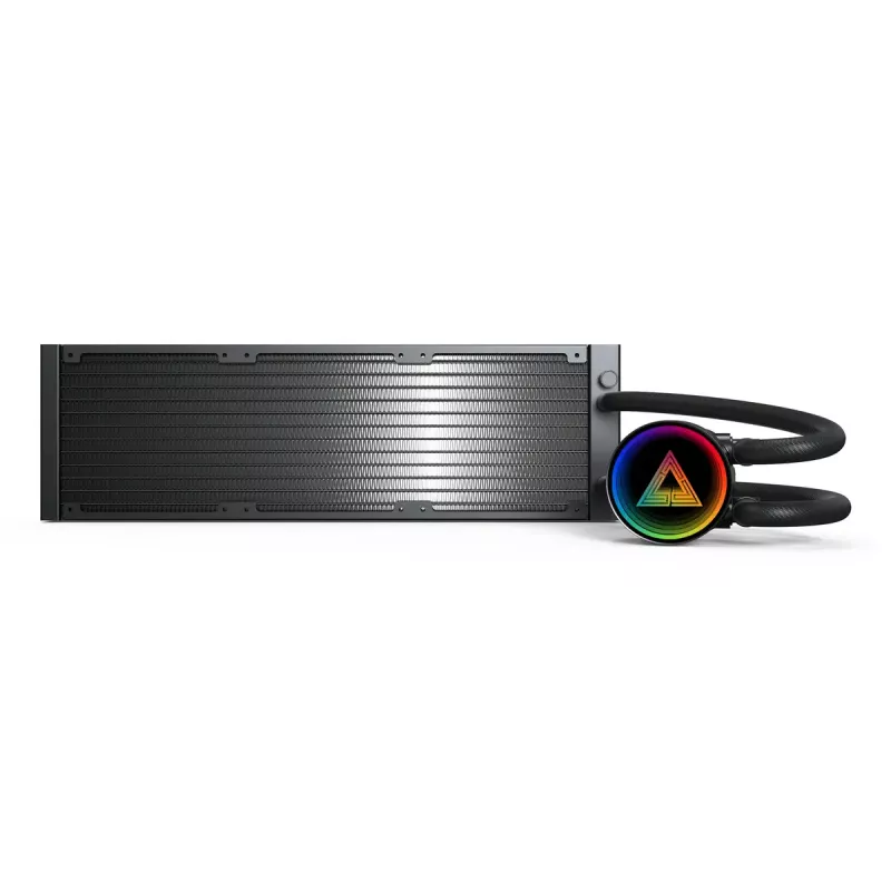Montech LightFlow ARGB 360 procesora šķidruma dzesētājs 360 mm melns