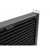 Montech LightFlow ARGB 360 procesora šķidruma dzesētājs 360 mm melns