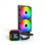 Montech HyperFlow Digital 240 procesora šķidruma dzesēšanas sistēma 240 mm melna