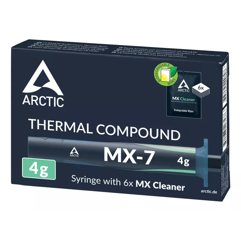Termopasta Arctic MX-7, siltumvadošā savienojuma materiāls