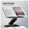 Statīvs klēpjdatoram AXAGON STND-LRB — alumīnijs, 360° rotācija, 10–17,3 collām, regulējams augstums līdz 26 cm, slīpums 0–180°, melns