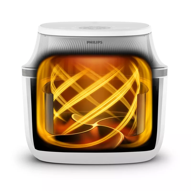 Gaisa fritieris Philips 3000 sērija NA331/10 — 6,2 L, 1700 W, skārienjutīgs LED, atsevišķs