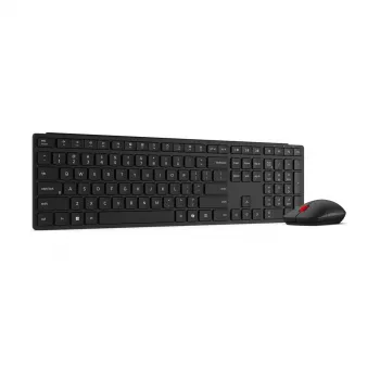 Lenovo Multi-Mode Pro Combo 6000 - Bezvadu tastatūras un peles komplekts, lietuviešu valoda, Eclipse Black