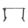 Sēdus-stāvus galda rāmis ONKRON WDF221E-B, elektrisks, 2 kājas, regulējams 71–118 cm, 70 kg, melns