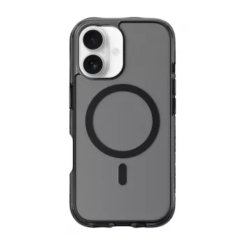 Macīgs vāciņš LAUT CRYSTAL MATTER iPhone 17 16 cm Melns Caurspīdīgs