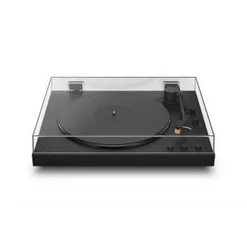 Vinila atskaņotājs Sony PS-LX5BT, automātisks, siksnas piedziņa, Bluetooth aptX/aptX-Adaptive/SBC, melns, 430×367×118 mm