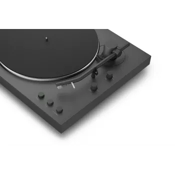 Pilnībā automātisks skaņuplašu atskaņotājs ar jostas piedziņu Sony PS-LX3BT, Melns, Bluetooth aptX/aptX-Adaptive/SBC, 430×367×118 mm