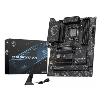 Mātesplate MSI Z890 Gaming WiFi — Intel Z890 ATX, LGA1851 (S1851), DDR5, 4x DIMM, Wi‑Fi 7, 2.5GbE, 3x M.2
