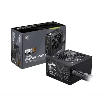 Barošanas bloks MSI MAG A650BN PCIE5 II 650W 20+4 pin ATX 80 PLUS Bronze Melns