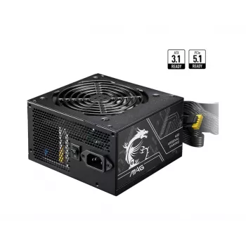 Barošanas bloks MSI MAG A650BN PCIE5 II 650W 20+4 pin ATX 80 PLUS Bronze Melns