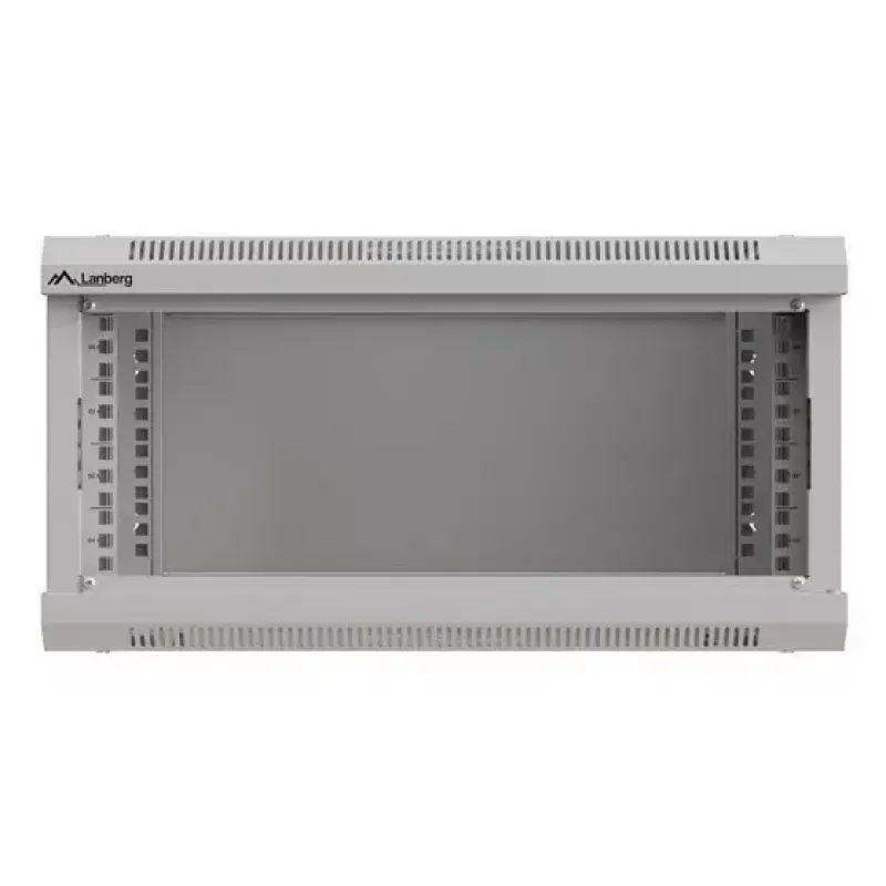 Sienas stiprinājuma servera skapis LANBERG WF03-5304-10S, 4U, 60 kg, pelēks, 281x540x350 mm