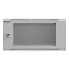 Sienas stiprinājuma servera skapis LANBERG WF03-5304-10S, 4U, 60 kg, pelēks, 281x540x350 mm