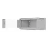 Sienas stiprinājuma servera skapis LANBERG WF03-5304-10S, 4U, 60 kg, pelēks, 281x540x350 mm