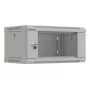 Sienas stiprinājuma servera skapis LANBERG WF03-5304-10S, 4U, 60 kg, pelēks, 281x540x350 mm
