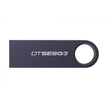 USB zibatmiņa KINGSTON DataTraveler SE9 G3 512GB — USB Type-A, USB 3.2 Gen 1, 220/100 MB/s, bez vāciņa, tumšs niķelis