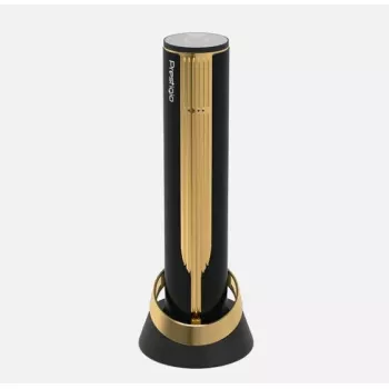 Elektriskais vīna korķu attaisāmais Prestigio PWO104GD, melns/zelta, 228 mm, 350 g