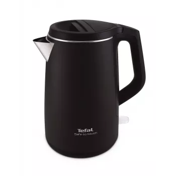Tefal KO3718 elektriskā tējkanna 1.5 L 2400 W Melna, Nerūsējošais tērauds