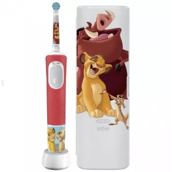 Oral-B Kids 80775003 bērnu elektriskā zobu birste, rotējoša-oscillējoša, balta
