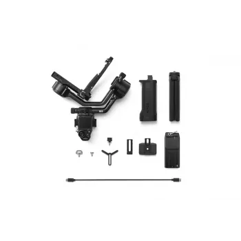 Rokas stabilizators kamerai DJI RS 5 — alumīnijs, melns, 30 h darbības laiks, 1.46 kg
