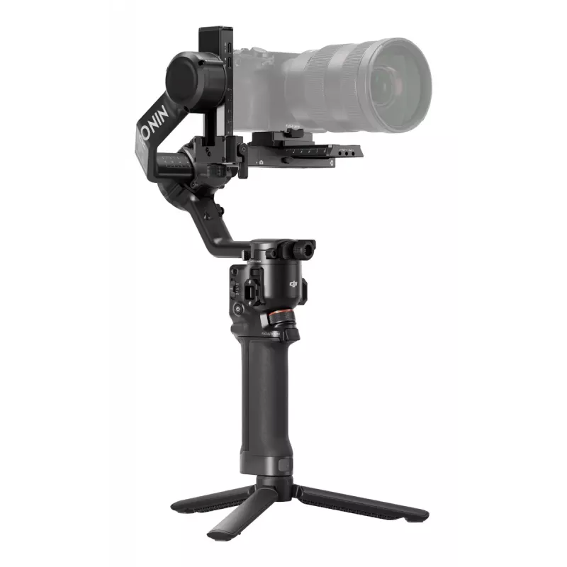 Rokas stabilizators kamerai DJI RS 5 — alumīnijs, melns, 30 h darbības laiks, 1.46 kg