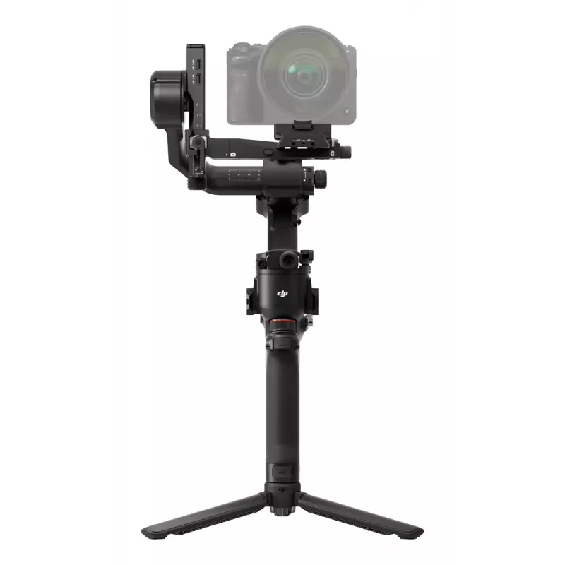 Rokas stabilizators kamerai DJI RS 5 — alumīnijs, melns, 30 h darbības laiks, 1.46 kg