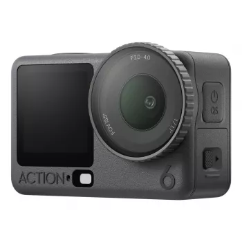 Darbības kamera DJI Osmo Action 6 Standard Combo — 38 MP CMOS, 4K Ultra HD, 155° FOV, 2x digitālais tālummaiņa