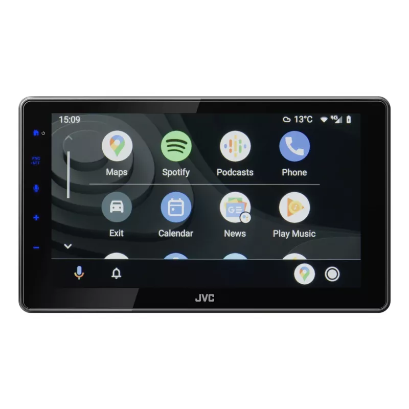 JVC KW-Z900DBW 9 collu 1-DIN auto uztvērējs ar DAB, Bluetooth, WiFi, CarPlay/Android Auto