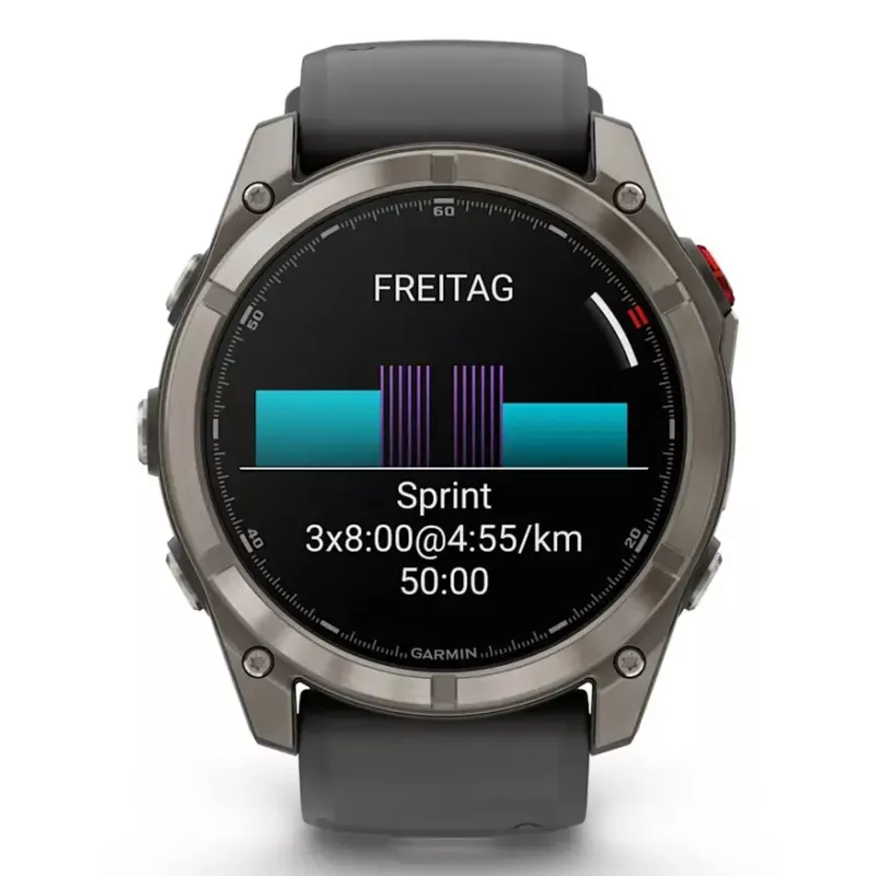 Viedpulkstenis Garmin fēnix 8 Pro AMOLED 1.4 collu 454x454 GPS Wi-Fi