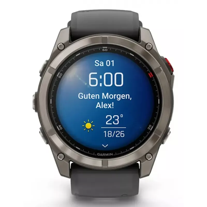 Viedpulkstenis Garmin fēnix 8 Pro AMOLED 1.4 collu 454x454 GPS Wi-Fi