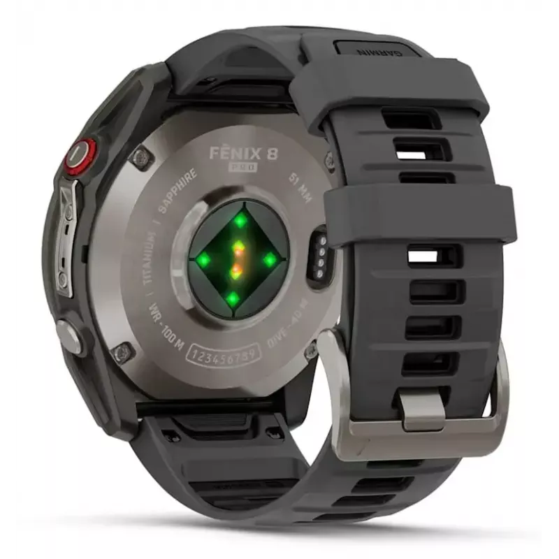 Viedpulkstenis Garmin fēnix 8 Pro AMOLED 1.4 collu 454x454 GPS Wi-Fi