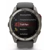 Viedpulkstenis Garmin fēnix 8 Pro AMOLED 1.4 collu 454x454 GPS Wi-Fi