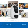 IP drošības kamera TP-Link Tapo C245D 2304×1296, 3.1 mm objektīvs, 104.3° horizontāli, griestu/sienas montāža, bezvadu, iekštelpām, balta
